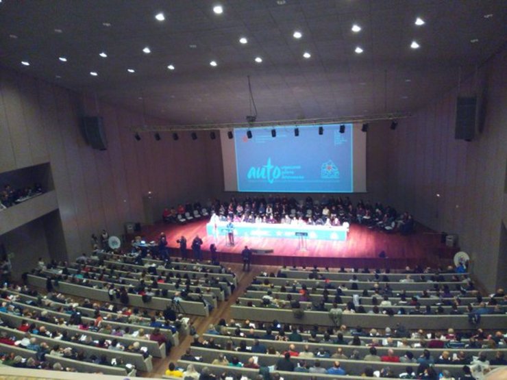 Cheo completo na XV Asemblea Nacional do BNG no Palexco da Coruña  