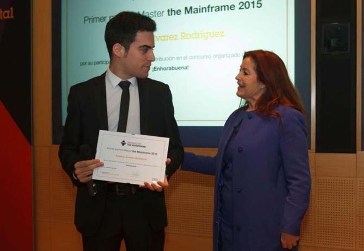 Antonio Álvarez Rodríguez, gañador do “Master the Mainframe 2015” IBM España 