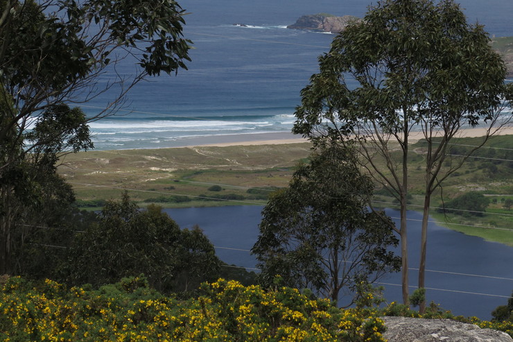 Vistas desde o monte Cha 