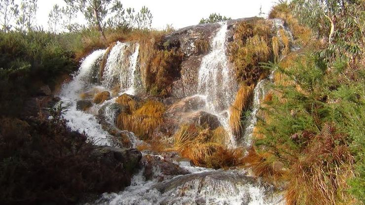 Fervenza Fridauga, entre Catoira e Caldas, no monte Xiabre 