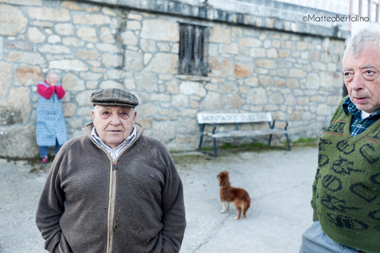 Imaxe da exposición de Matteo Bertolino sobre o despoboamento en Galicia