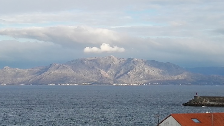 Monte Pindo visto desde Fisterra 