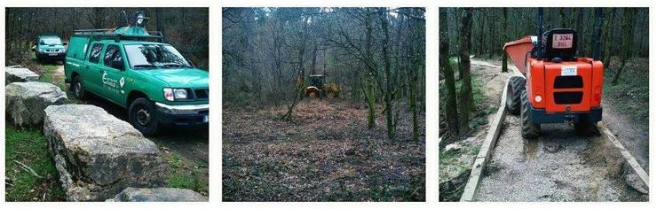 Obras denunciadas no entorno do río Tea, en Ponteareas por Adenco