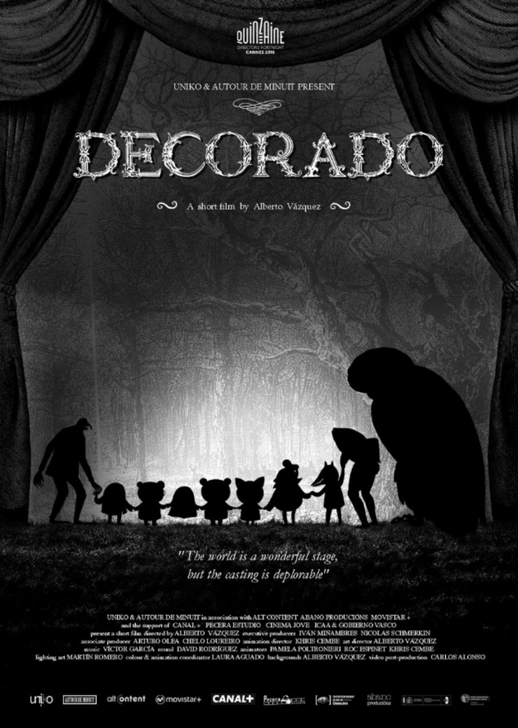 ‘Decorado’,  curta de animación de Alberto Vázquez.