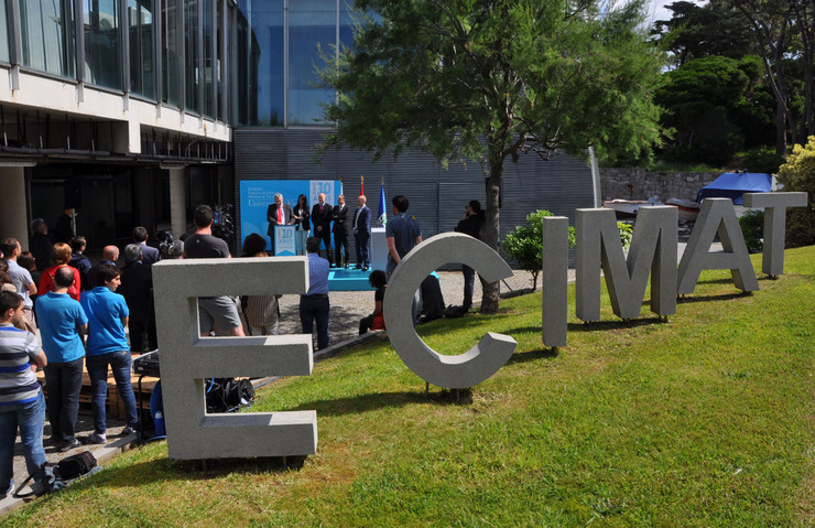 Acto para celebrar o décimo aniversario da Ecimat 