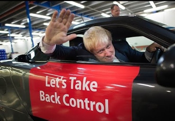 Boris Johnson, ex-alcalde conservador de Londres e un dos políticos máis activos a prol do Brexit 