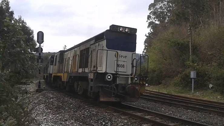 Tren de mercancías que une Xove con Ariz (Biscaia), suprimido por Renfe