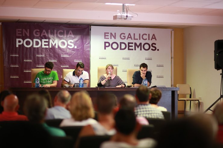 Santos fala nunha Asemblea de Podemos en Lugo