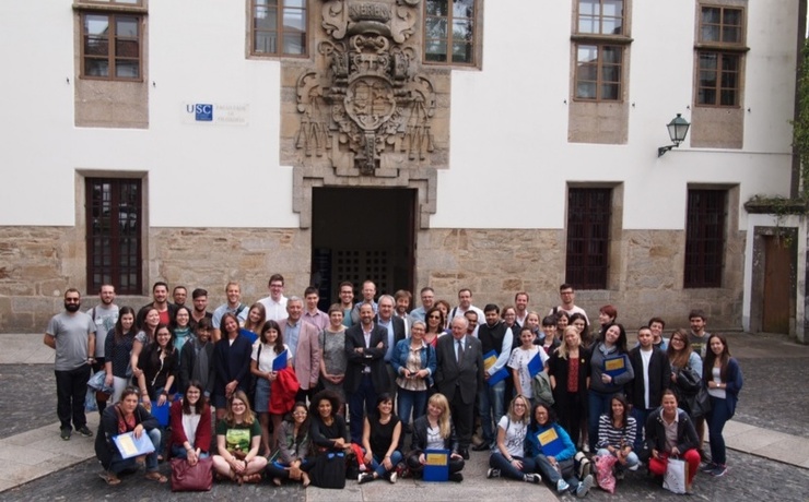 Participantes no curso ‘Galego sen fronteiras’ 
