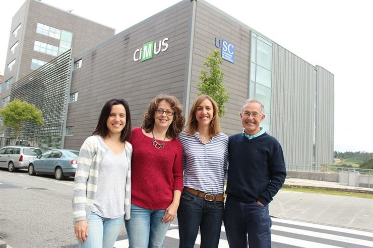 De esquerda a dereita, Beatriz Sobrino, Raquel Cruz, Ana Latorre e Ángel Carracedo / Andrés Ruiz.