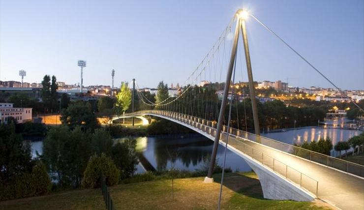 O río Miño ao seu paso por Lugo 