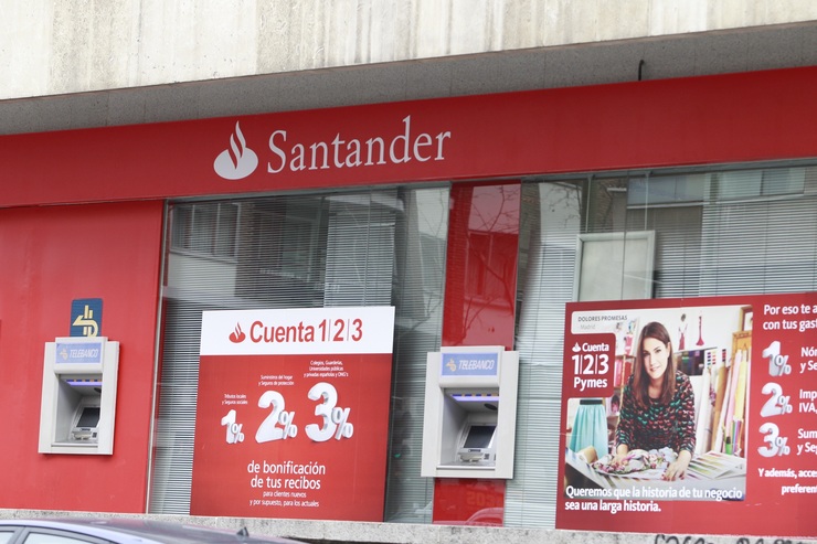 Sucursal do banco Santander / Arquivo