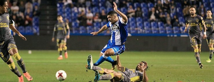 O Dépor perdeu 1-4 na Copa no debut de Cristóbal Parralo. @RCDeportivo