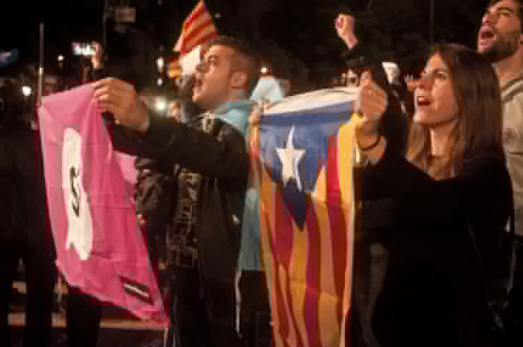Celebración  no referendo de independencia de Cataluña