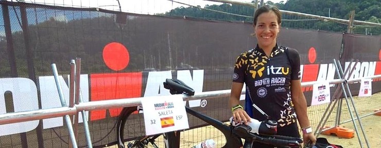 Saleta Castro, preparada para o Ironman de Malaisia. 