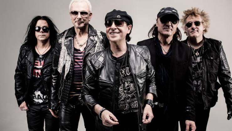 A banda de rock Scorpions.