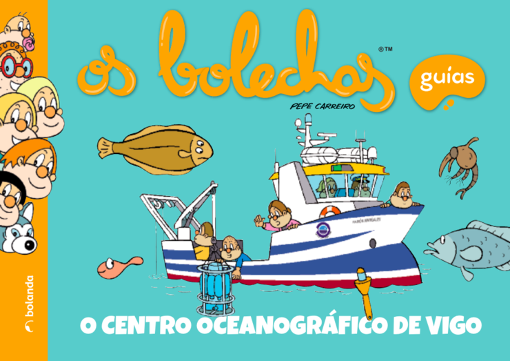 Libro 'Os Bolechas: O centro Oceanográfico de Vigo'.