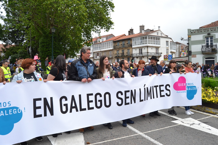 Protesta convocada pola Mesa 