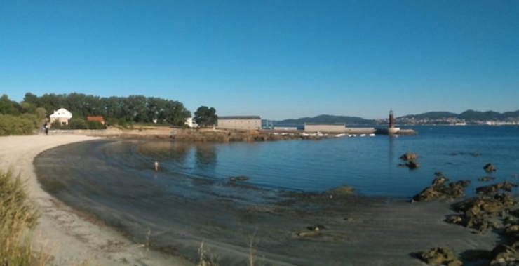 A operación realizouse nos arredores do Museo do Mar en Alcabre. / vigoe.es