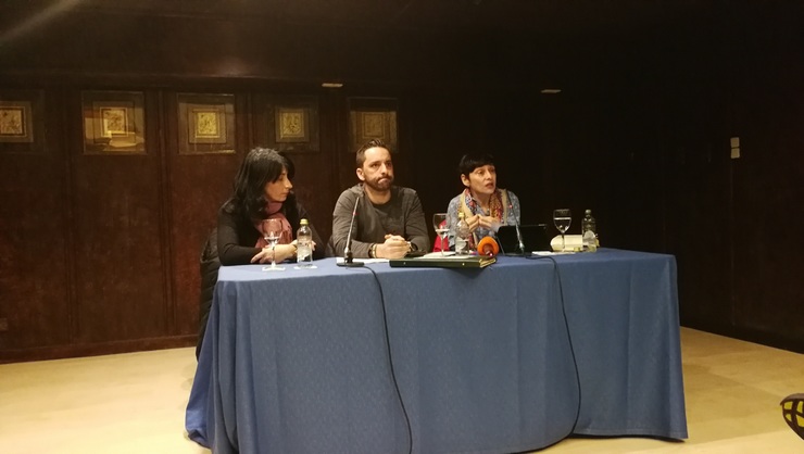 Andrés, Inés e  Rocío de Frutos piden o cambio da lexislación de menores 