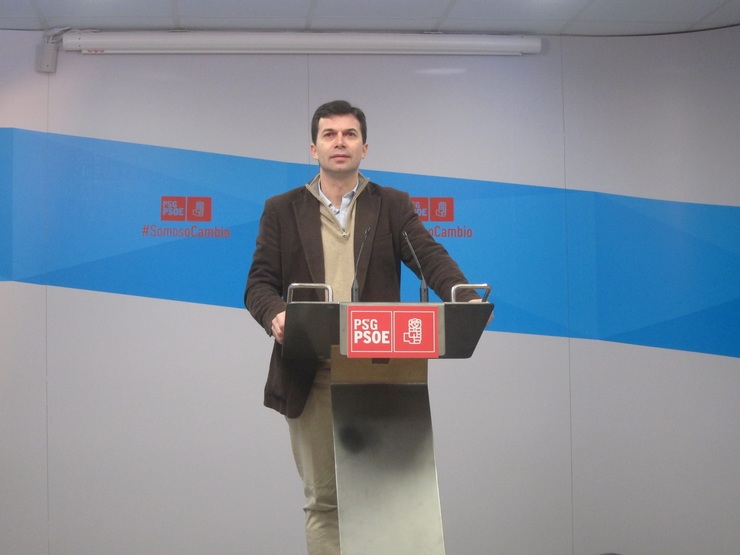 O líder do PSdeG, Gonzalo Caballero 