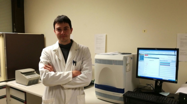Gonzalo López Lorenzo, na Facultade de Veterinaria de Lugo 