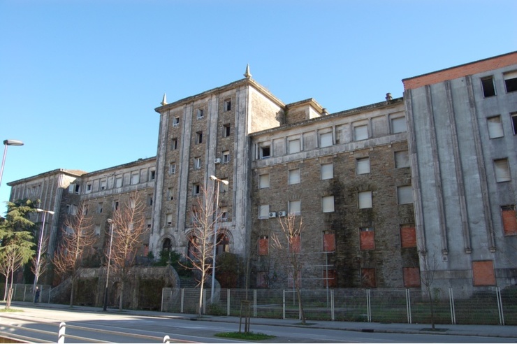 Antigo Hospital Xeral de Galeras, en Santiago de Compostela / Roberto Castro.