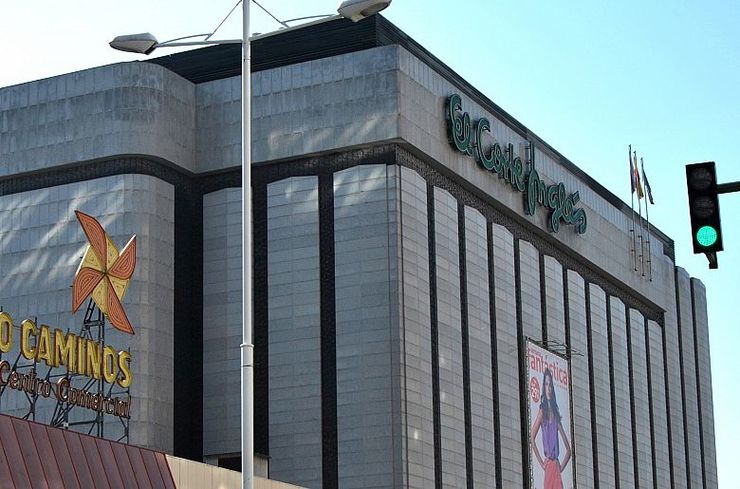 Edificio de El Corte Inglés na Coruña /CIG