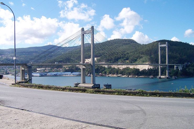 AP-9 Ponte de Rande en Vigo. Fonte: Galipedia.