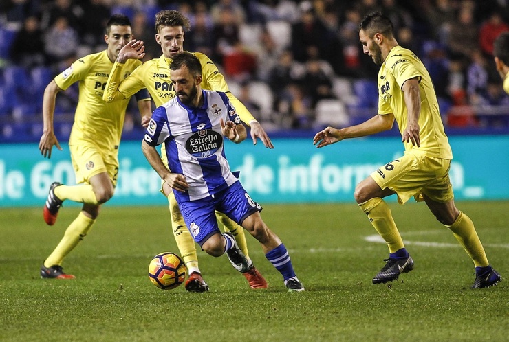 Deportivo e Vilarreal empatan sen goles en Riazor 