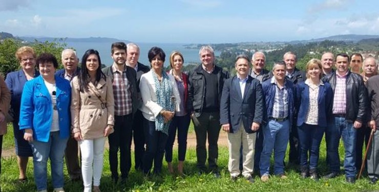 Candidatura do PPdeG en Cabanas, con Germán Castrillón ao fronte 