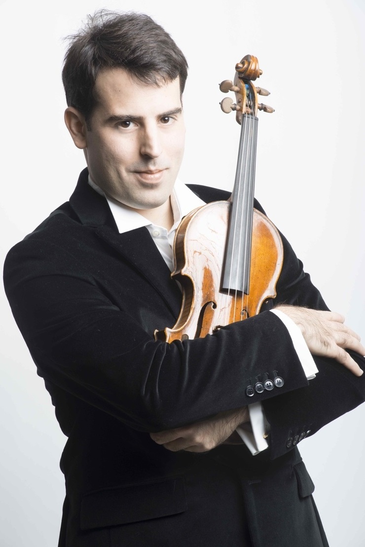 O violinista francés Amaury Coeytaux. 