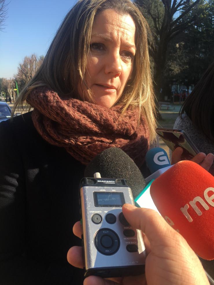 A alcaldesa de Lugo, Lara Méndez.