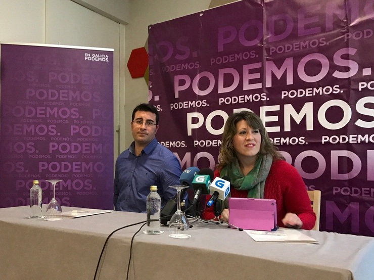 Carmen Santos e Juan Merlo, en rolda de prensa 