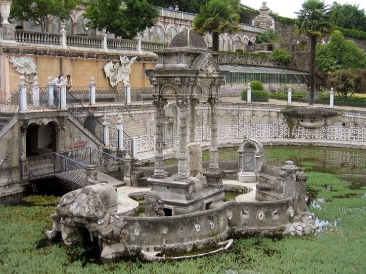 Estanque do Retiro no Parque do Pasatempo, en Betanzos 