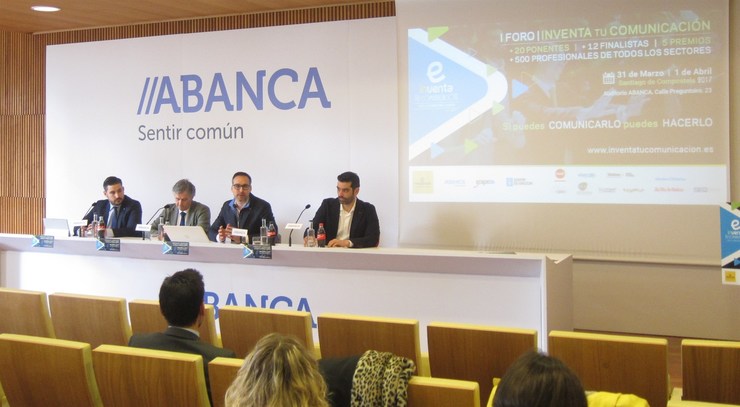 Presentación do I Foro Inventa a túa comunicación, impulsado por Abanca 