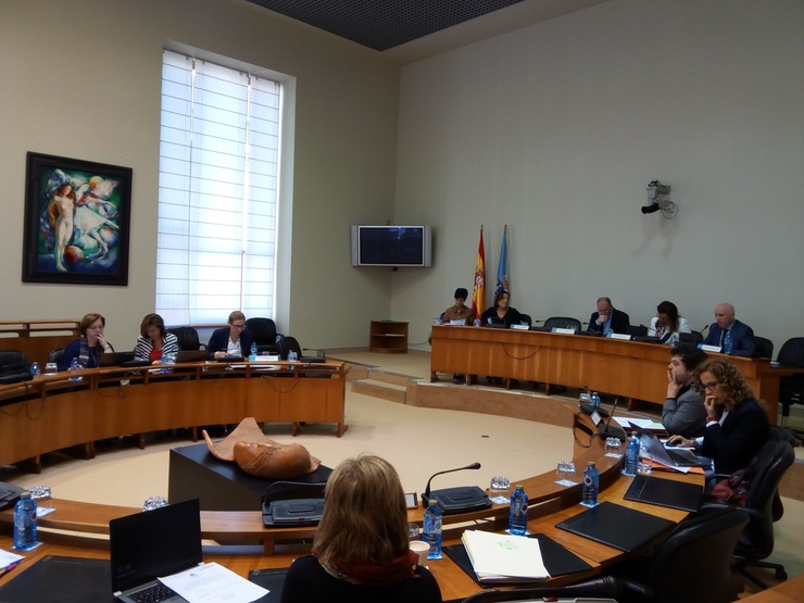 Comisión de Sanidade no Parlamento de Galicia 