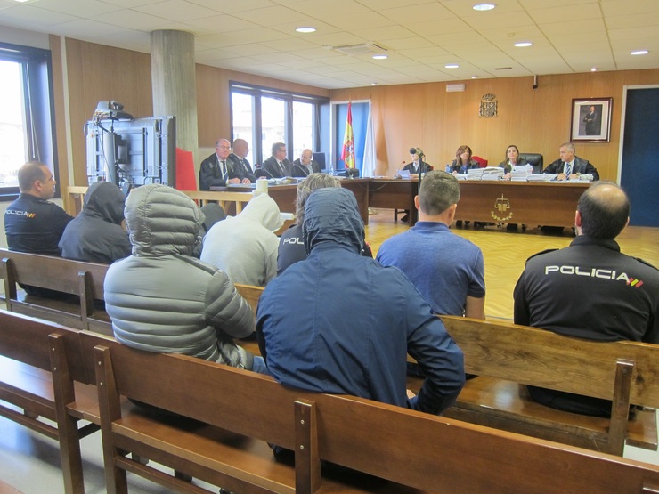 Xuízo do grupo que enviou droga a Marín nun palé de plátanos 