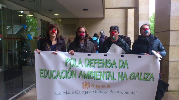Membros da Sociedade Galega de Educación Ambiental 