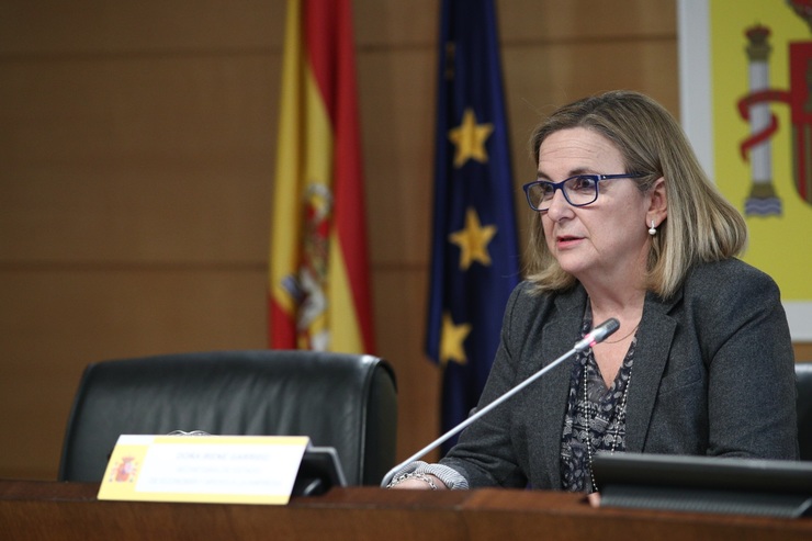A secretaria de Estado de Economía e Apoio á Empresa, Irene Garrido 