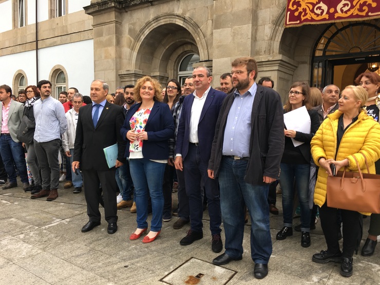 A Deputación de Lugo recibe aos participantes no Ben Empregado 3. 