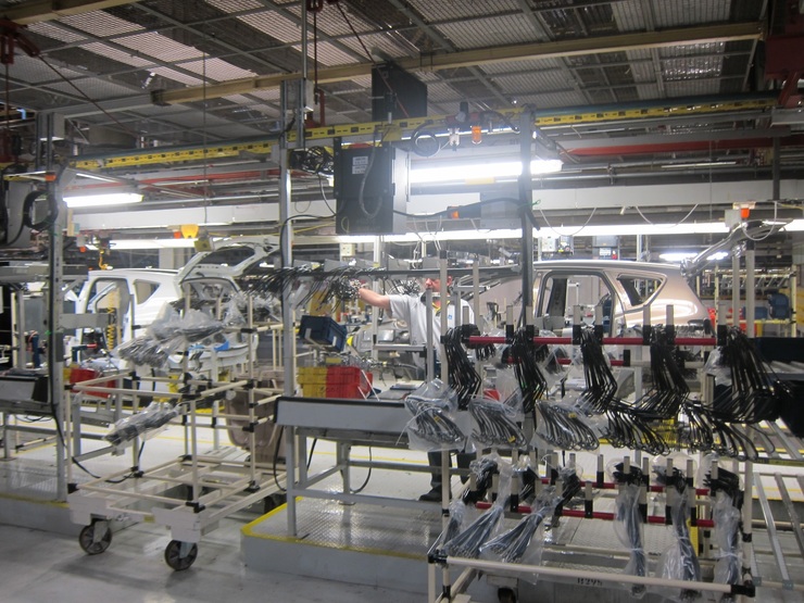 A fábrica de Opel en Figueruelas (Zaragoza). 
