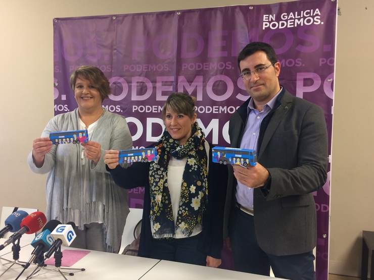 Rueda de Prensa de Podemos Galicia sobre o 