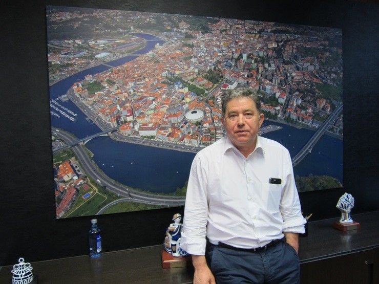O alcalde de Pontevedra, Miguel Anxo Fernández Lores