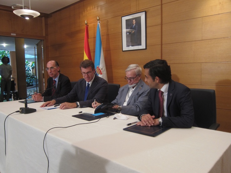 A Xunta asina un convenio coa Fundación Francisco Luzón 