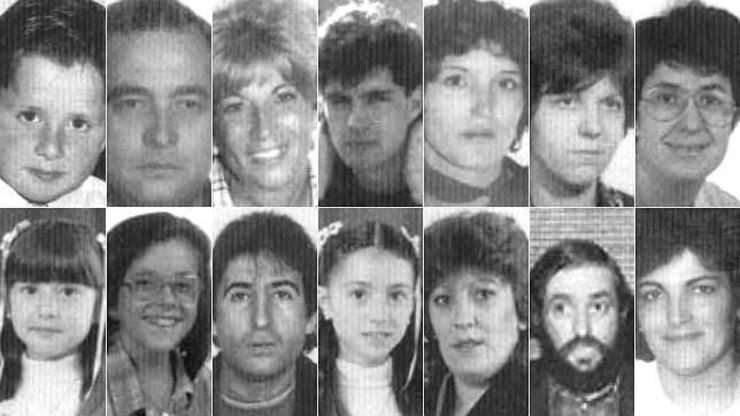 Vítimas do atentado de ETA no Hipercor de Barcelona