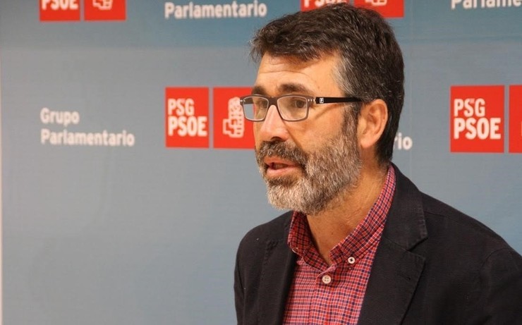 O deputado do PSdeG Juan Díaz Villoslada
