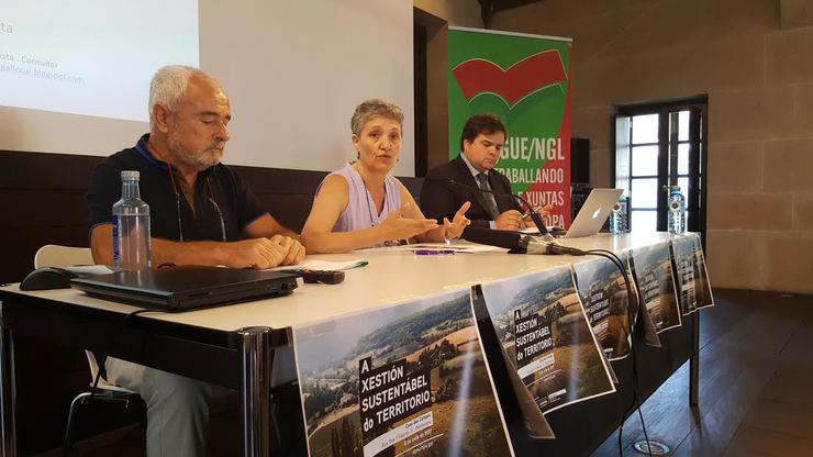 Lídia Senra inaugura as xornadas sobre A xestión sustentábel do territorio: Debate para avanzar na Galiza e en Europa