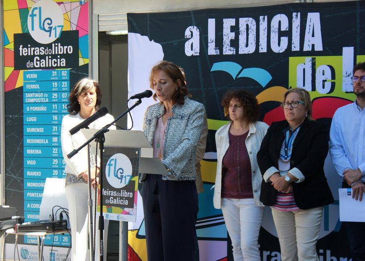 Inauguración a XLVI  Feira do Libro da Coruña 