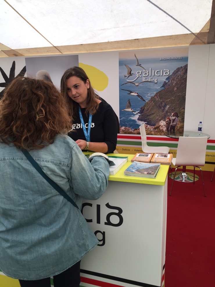 Expositor da Xunta na maior feira do mundo de ecoturismo de páxaros, a Birdfair